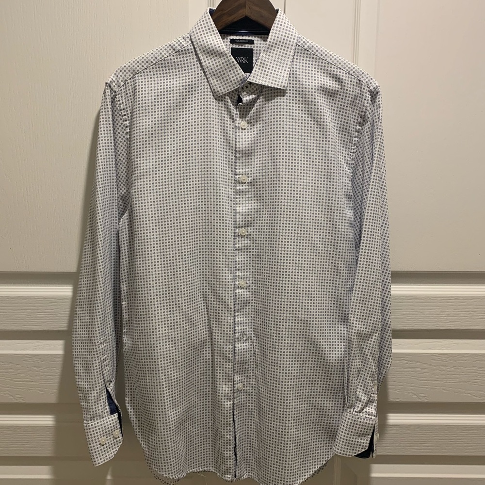 L/S Tailored Fit WRK Button Down